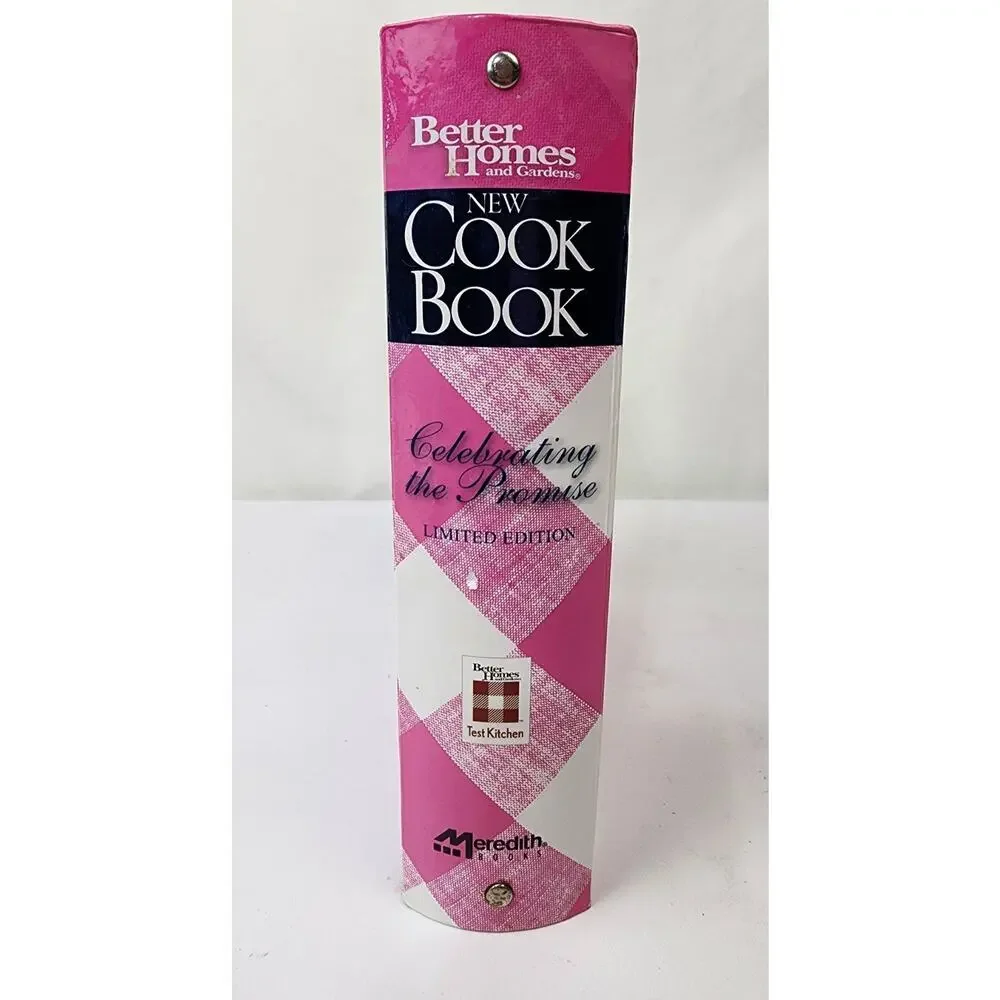 Better Homes and Gardens New Cook Book Celebrating the Promise Pink Limited Ed